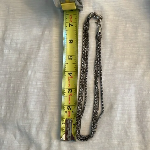 VINTAGE RARE Silpada 4 string Sterling necklace N1719 15 in - Picture 3 of 3